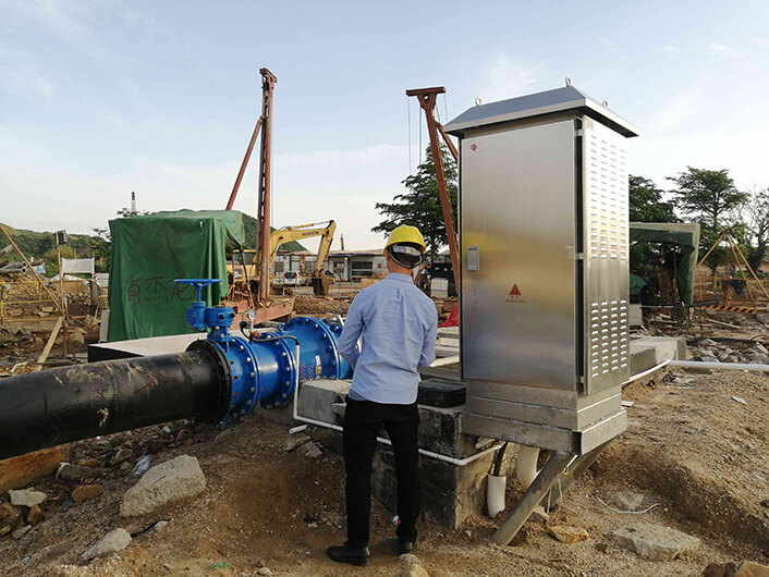 2022年05月 珠海机场加压泵站恒压供水现场（90KW恒压供水)
